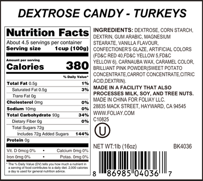 Turkey Candy Sprinkles