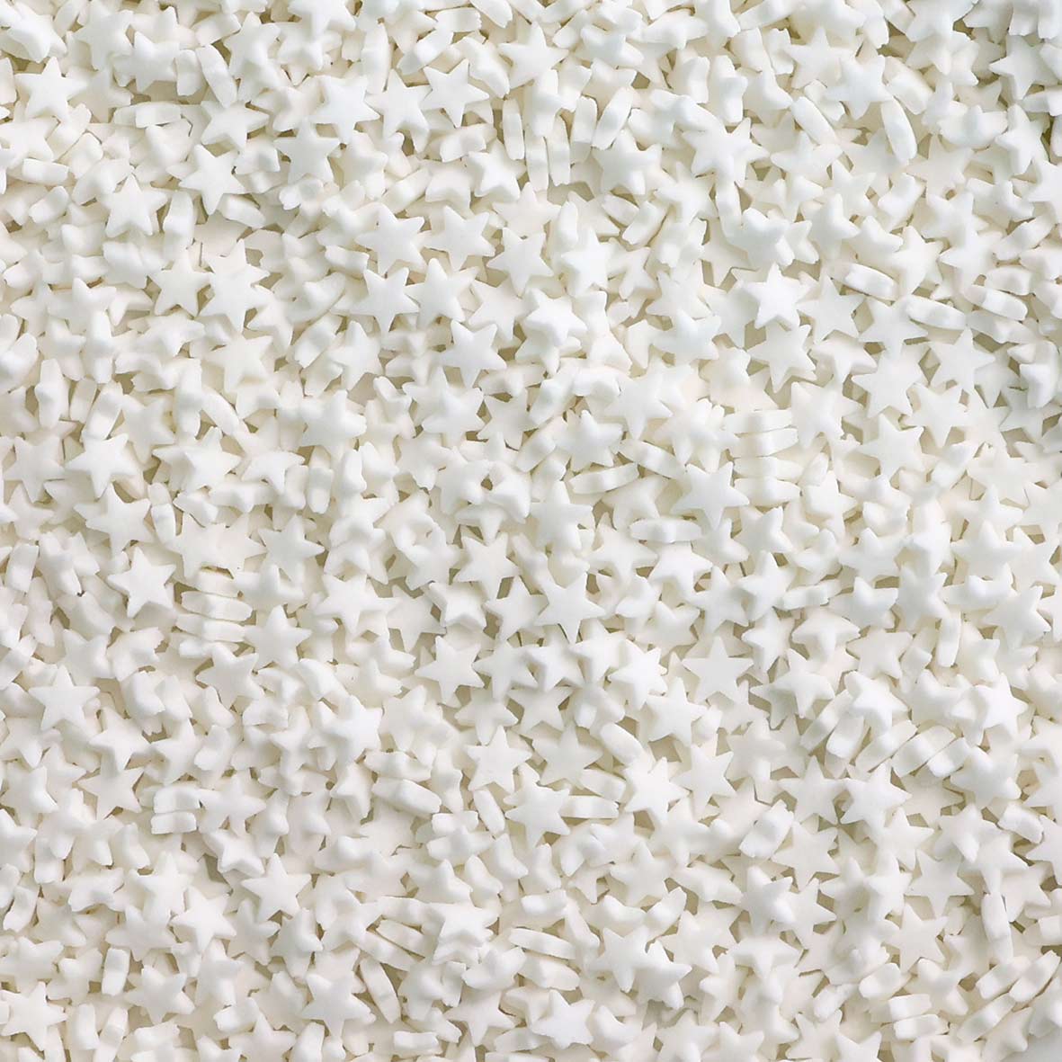White Stars Quin Sprinkles