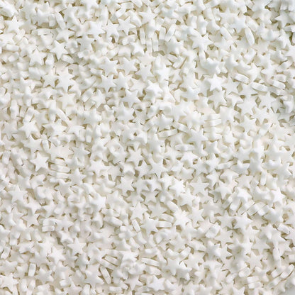 White Stars Quin Sprinkles