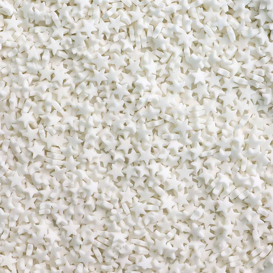 White Stars Quin Sprinkles