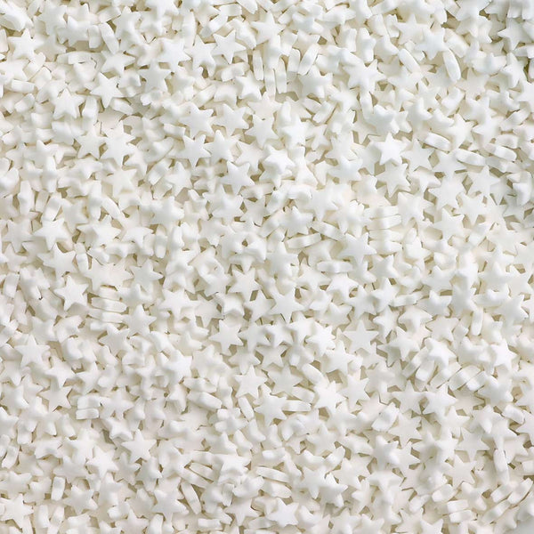 White Stars Quin Sprinkles