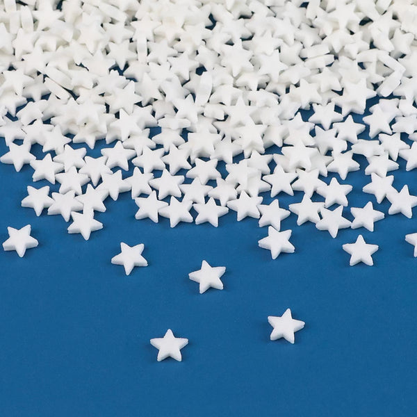 White Stars Quin Sprinkles