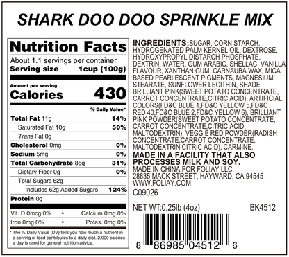 Shark Doo Doo Sprinkle Mix