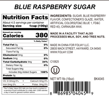 Load image into Gallery viewer, Blue Raspberry Cocktail Sugar Rimmer
