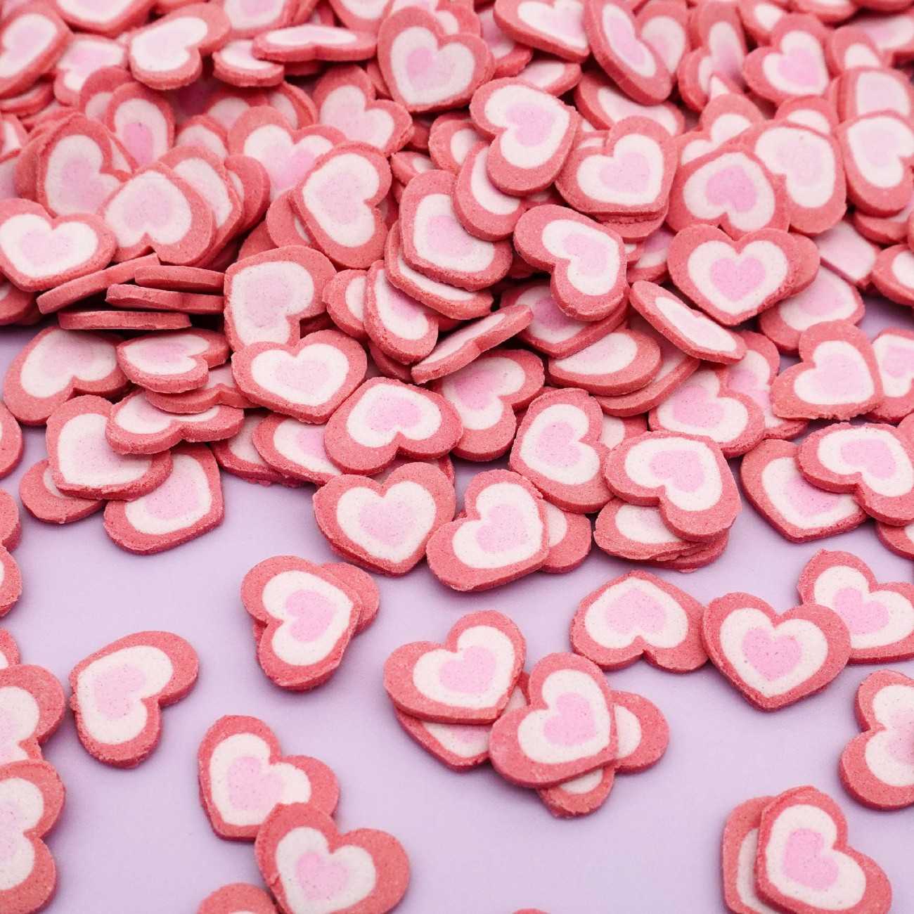 Heart Edible Cake Decoration