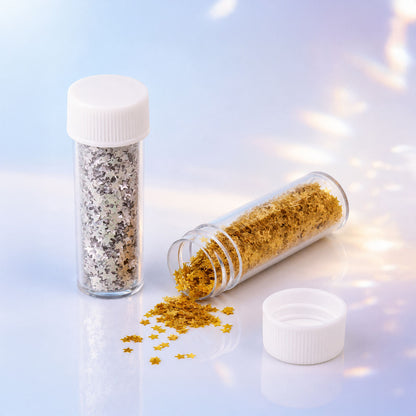 Glitter Gold Star