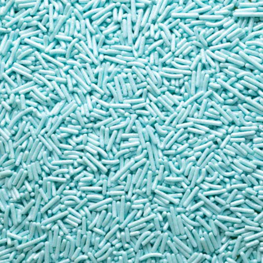 Blue Pearlized Jimmies Sprinkles