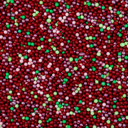 Cranberry Christmas Nonpareils Mix