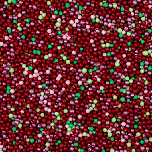 Cranberry Christmas Nonpareils Mix