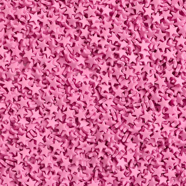 Pink Stars Quin Sprinkles