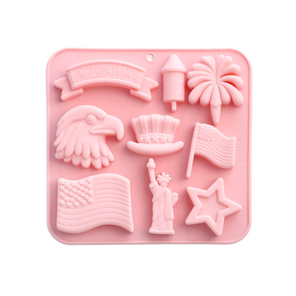 American Flag Silicone Mold