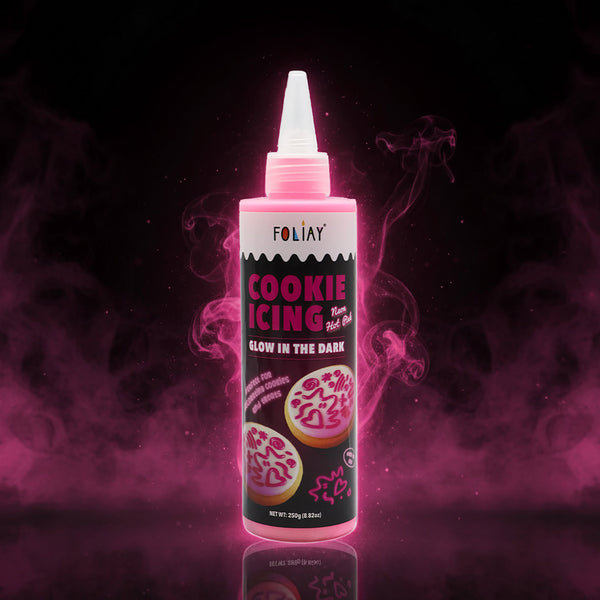 Glow In The Dark Neon Hot Pink Cookie Icing 8.82oz