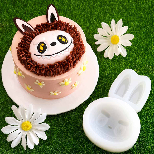 4" The Monster Face Silicone Mold