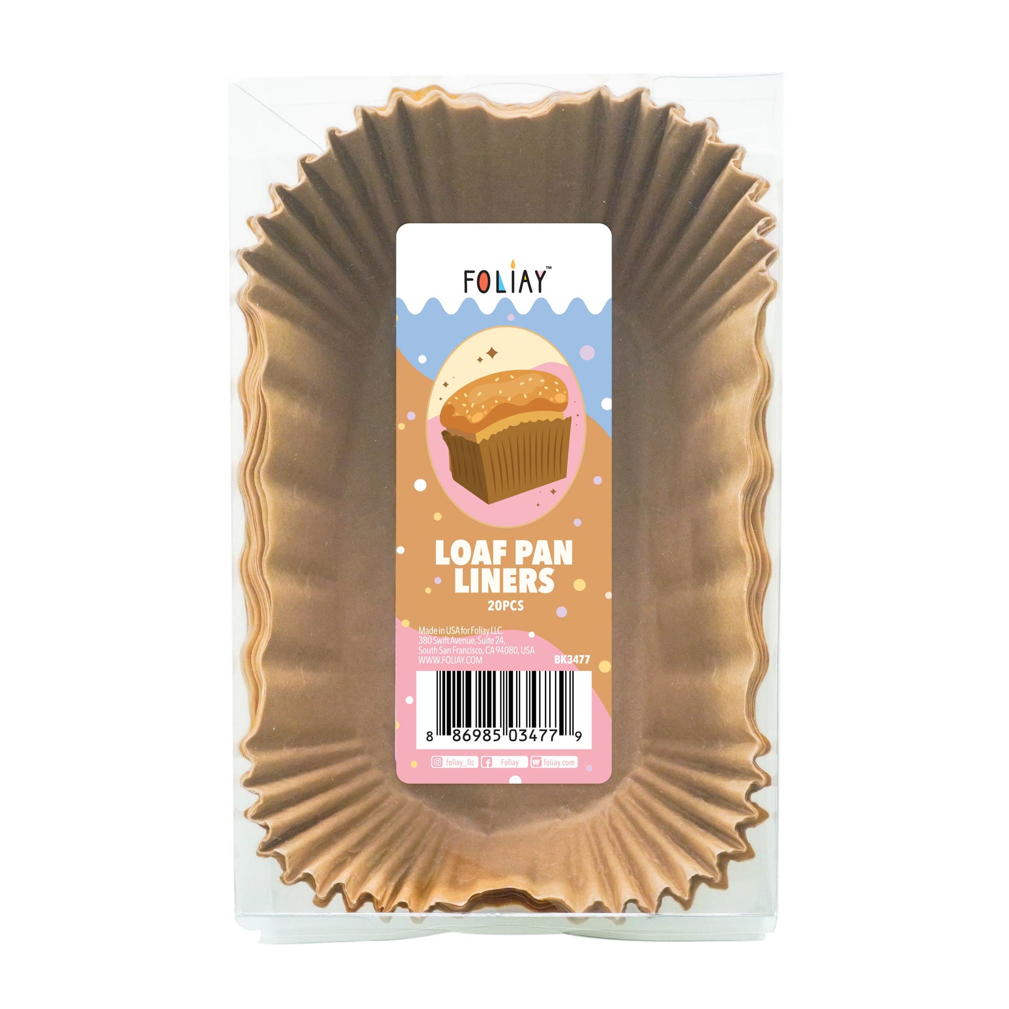 Mini Loaf Pan Liners - 20 Count – Foliay