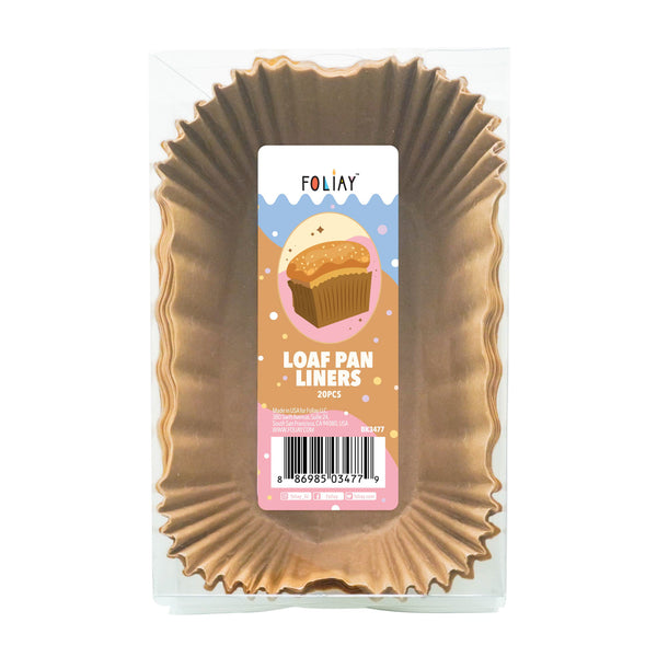 Mini Loaf Pan Liners - 20 Count