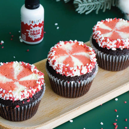 Peppermint Crunch Candy Crumb Topping
