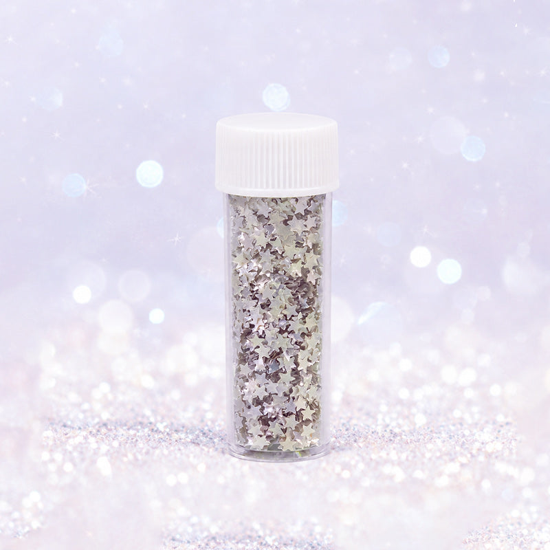 Glitter Silver Star
