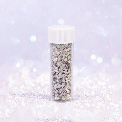 Glitter Silver Star