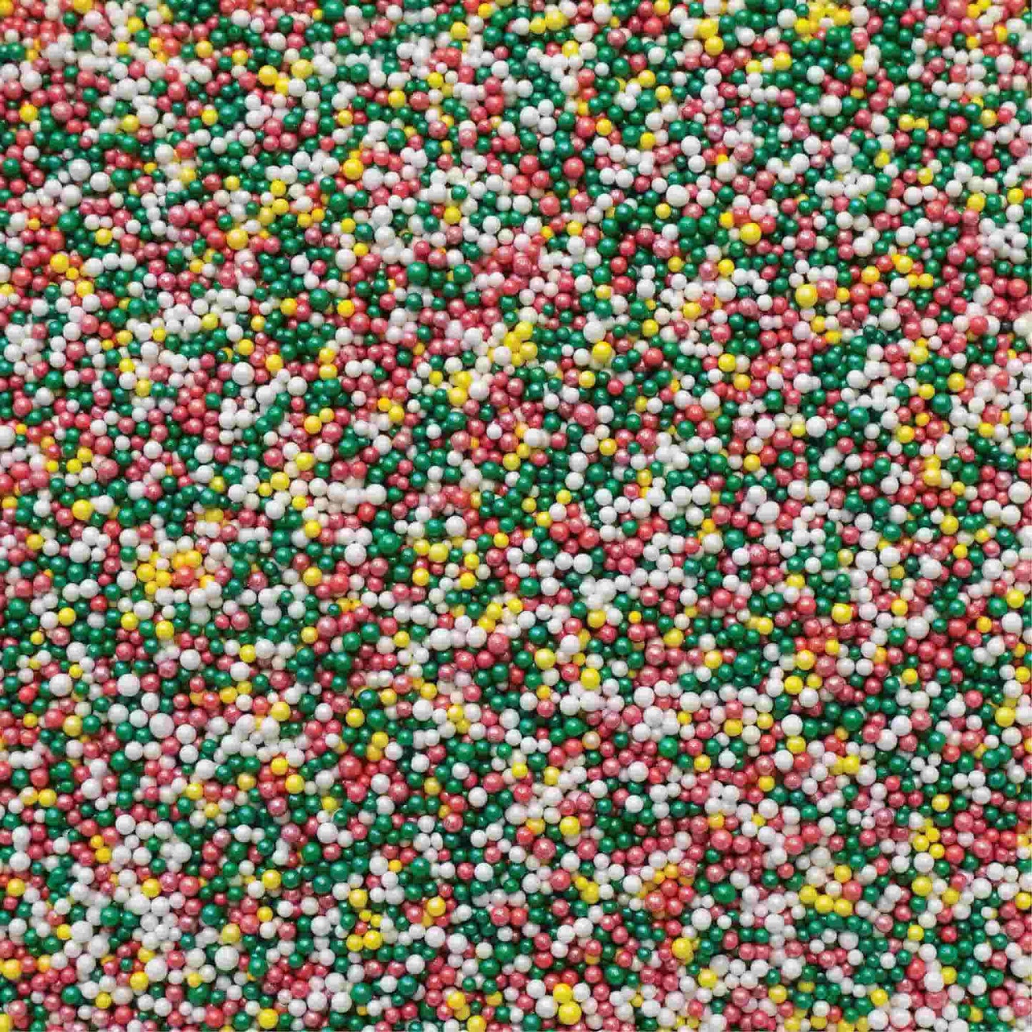 Holly Jolly Nonpareils  Mix
