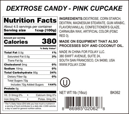 Pink Cupcakes Candy Sprinkles