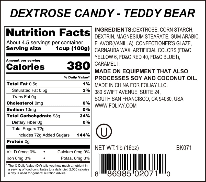 Teddy Bears Candy Sprinkles