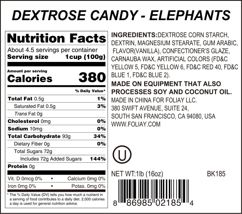 Baby Elephants Candy Sprinkles