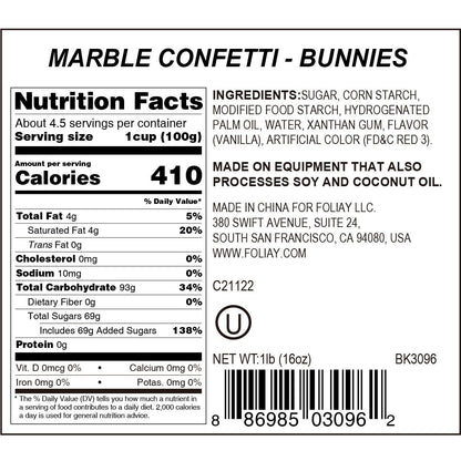 Marble Bunnies Quin Sprinkles