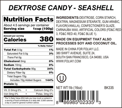 Seashells Candy Sprinkles