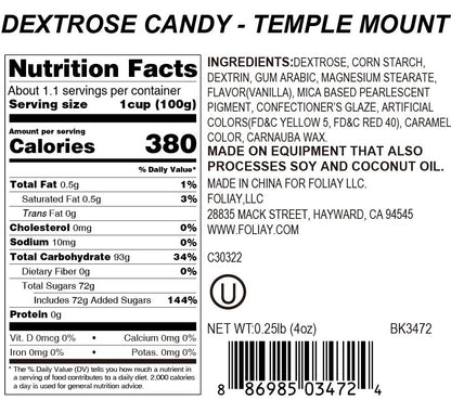 Temple Mount Candy Sprinkles