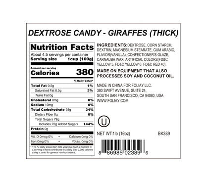 Giraffes Candy Sprinkles