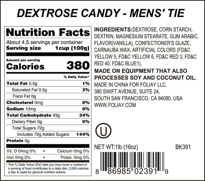 Men's Tie Candy Sprinkles