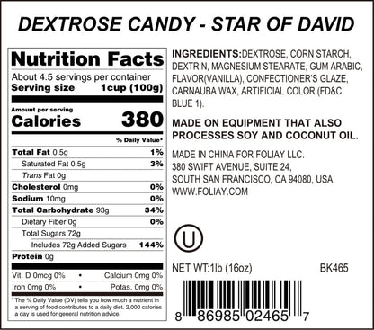 Star Of David Candy Sprinkles