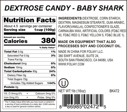 Little Shark Candy Sprinkles