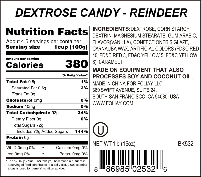 Reindeer Candy Sprinkles