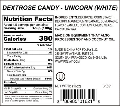 White Unicorn Candy Sprinkles