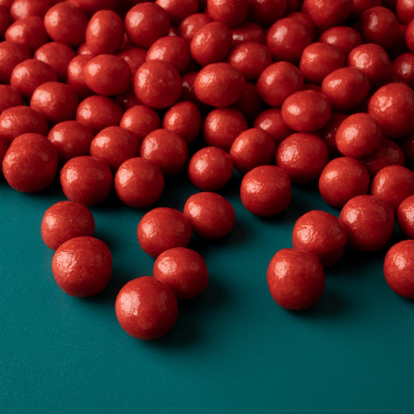 Red Cereal Beads