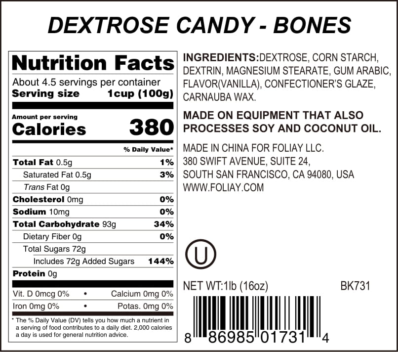 Bones Candy Sprinkles