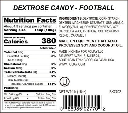 Football Candy Sprinkles