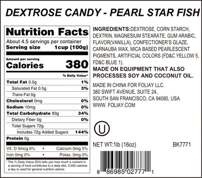 Pearl Starfish Candy Sprinkles