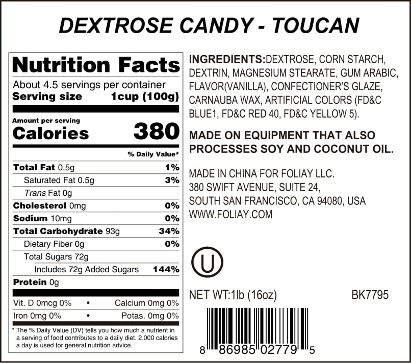 Toucan Candy Sprinkles