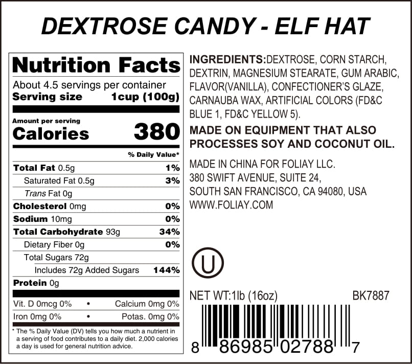 Elf Hat Candy Sprinkles
