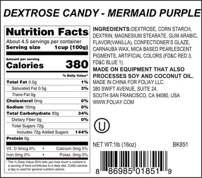 Purple Mermaid Candy Sprinkles
