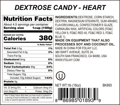 Rainbow Heart Candy Sprinkles