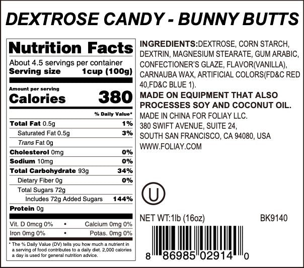 Bunny Butts Candy Sprinkles