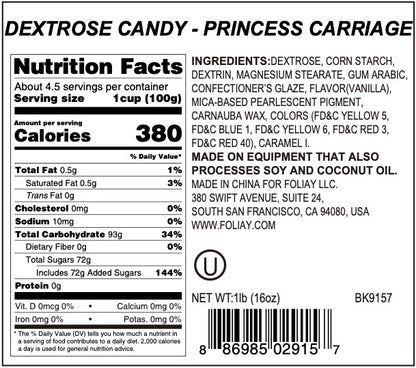 Princess Carriage Candy Sprinkles