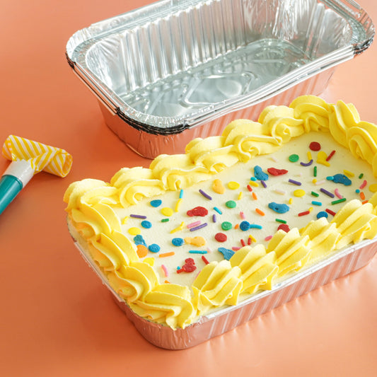 Aluminum Foil Baking Pans With Lids - 5 Count