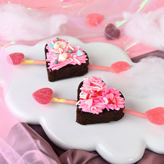 White Pearl Hearts Quin Sprinkles