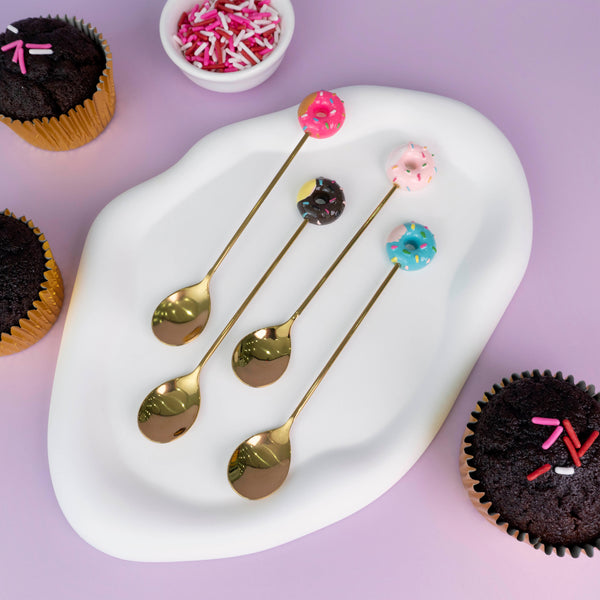 Donut Spoons - Set of 4