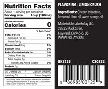 Load image into Gallery viewer, Lemon Crush Flavoring 1.22oz
