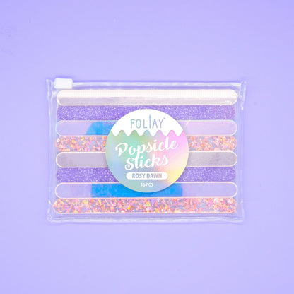 4.5" Rosy Dawn Popsicle Sticks - 16 Count